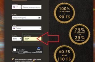 Куда вводить промокод в Плей Фортуна